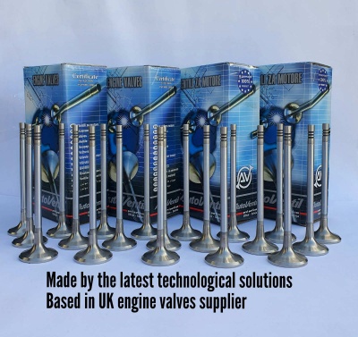 Set of 20 engine valves for Volvo S60 D5244 2.4D